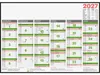 2027 BRUNNEN Tafelkalender A4 Pappekaschiert Produktbild-Vorschau 2