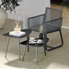 Ensemble de tables basses 2 pièces, design triangulaire Voir les images du produit 11