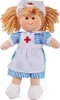 BigJigs Puppe Nancy - weiche Stoff Krankenschwesterpuppe 28 Produktbild-Vorschau 1
