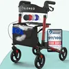 ELONEO inklapbare en lichte rollator met zitplaats, Productafbeelding-voorbeeld 1