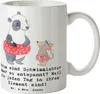 Mr. & Mrs. Panda Kaffeebecher Entspannte Schwimmlehrer - Produktbild-Vorschau 1
