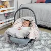 Einschlagdecke Babyschale Baby Decke 90x90 cm - Fußsack Produktbild-Vorschau 5
