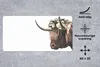 MuchoWow® Mauspad Mousepad Schottischer Highlander - Tiere Produktbild-Vorschau 2