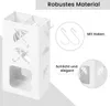 WOLTU Regenschirmständer, 2 Slots, 4 Haken, quadratischer Produktbild-Vorschau 5