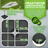 tillvex® Pied de parasol noir 60 litres / 80 kg - 4 pièces Voir les images du produit 7