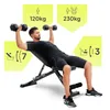 A man is performing a dumbbell chest press on an adjustable weight bench. Náhľad obrázku produktu