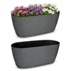 KADAX Blumentopf mit Untersetzer "Temara", Blumenkübel, Produktbild-Vorschau 1