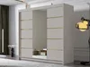 A modern bedroom with a large sliding door wardrobe. Náhľad obrázku produktu