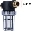 Rosfix Wasserfilter – 3/4" F-3/4" M, 40 Mikronen | Metall Produktbild-Vorschau 4