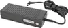 A black laptop power adapter with its cord is shown on a white background. Produktbild-Vorschau