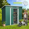 KESSER® - Gerätehaus L Metall 4 m³ mit Fundament | Produktbild-Vorschau 5