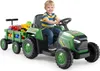 Trattore elettrico per bambini con rimorchio staccabile e Anteprima dell’immagine prodotto 1