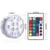 Lumières LED RGB étanches 4 pièces avec télécommande, Voir les images du produit 15
