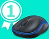 Logitech M 185 Cordless Notebook Mouse USB schwarz / blau Voir les images du produit 4