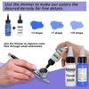 Airbrush Farbset mit 36 Farben und Verdünnern Produktbild-Vorschau 4