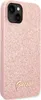 A pink glitter iPhone case with the Guess logo. Produktbild-Vorschau