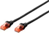 DIGITUS CAT 6 U/UTP Patchkabel - LSZH, 2m, schwarz Produktbild-Vorschau 1