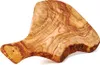 A wooden cutting board with a handle, displayed against a white background. Produktbild-Vorschau