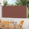 vidaXL Výsuvná boční markýza 120x300 cm hnědá Náhled obrázku produktu 2