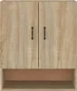 vidaXL Armadio a muro rovere Sonoma 60x31x70 cm materiale Anteprima dell’immagine prodotto 5