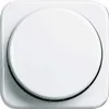 A close-up studio shot of a white dimmer switch. Anteprima dell’immagine prodotto
