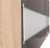 Küche Miniküche Singleküche Pantry Eiche Sägerau Grau Merle Produktbild-Vorschau 5