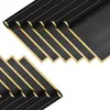 Floristenpapier Schwarz Gold, 100 Blätter, wasserfest Produktbild-Vorschau 1