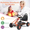COSTWAY motokára s nastavitelným sedadlem, ruční brzda, Náhled obrázku produktu 7