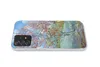 A clear product shot of a phone case with a painting of a tree on it, placed on a white background. Produktbild-Vorschau