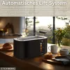 Steinborg XXL 4 Scheiben Toaster Schwarz Lift Funktion Produktbild-Vorschau 8
