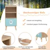 A product image showcasing a children's bookshelf with various features highlighted through text and close-up images. Anteprima dell’immagine prodotto