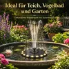Solar Springbrunnen mit LED Licht, ideal für Vogelbad, Produktbild-Vorschau 2
