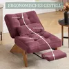 MODFU Loungesessel Polstersessel mit Produktbild-Vorschau 5