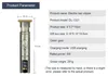 Profi Haarschneide-Set, Trimmer in Gold mit Akkubetrieb Produktbild-Vorschau 10