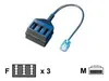 TAE-NFN auf RJ45 Adapter 0,14m Produktbild-Vorschau 6