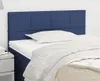 vidaXL Kopfteil Blau 100x5x78/88 cm Stoff Produktbild-Vorschau 2