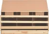 vidaXL Nido per galline a 3 scomparti 93x40x65 cm in legno Anteprima dell’immagine prodotto 4