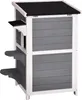 Lovupet Katzenhaus Katzenvilla Katzenhütte 2 Etagen Produktbild-Vorschau 3