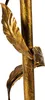 Vintage Stehlampe Antik Gold mit Grünem Schirm Linden Produktbild-Vorschau 7