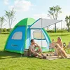 Outsunny Aufblasbares Zelt 3 Personen Schneller Aufbau Produktbild-Vorschau 2