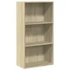 Libreria in rovere Sonoma 60x30x114 cm materiale a base di Anteprima dell’immagine prodotto 1