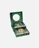 An open advent calendar box with a festive, illustrated design. Produktbild-Vorschau