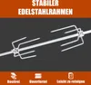 Yakimz Grilovací rožeň 117cm 230V z nerezové oceli, včetně Náhled obrázku produktu 6