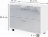 Dolní skříňka pod dřez Vicco Ilias Bílá vysoký lesk 80 x Náhled obrázku produktu 3