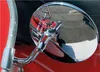 FAR Rétroviseur de plaque de jambe, chromé, rond Avec Voir les images du produit 4