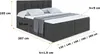 ALTDECOR Boxspringbett mit H3 Matratze und Topper - 160 x Produktbild-Vorschau 6