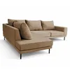 Garten Ecksofa Volaro S 268x202 Braun Wetterfestes Outdoor Produktbild-Vorschau 2