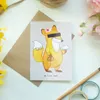 Mr. & Mrs. Panda Grußkarte Datenschutzbeauftragte Herz - Produktbild-Vorschau 2