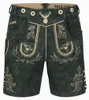 PAULGOS Herren Trachten Lederhose Kurz - HK5 - Echtes Leder Produktbild-Vorschau 1