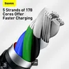 Kabel USB-C do Lightning Baseus Cafule, PD, 20W, 0,25m Podgląd zdjęcia produktu 20